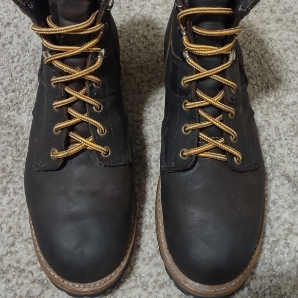 Golden Retriever Shoes | Golden Retriever Men's Soft Toe Work Boots 6 inch, Dark Brown, Size 8D | Color: Brown | Size: 8 | Fishyone916's Closet